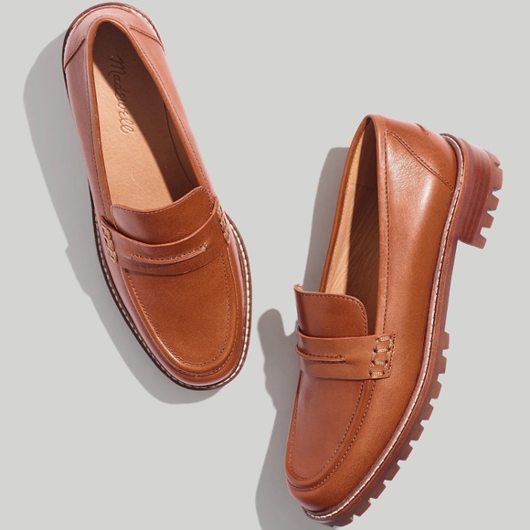 Madewell Shoes - New MADEWELL The Corinne Lugsole Loafer in Dried Maple